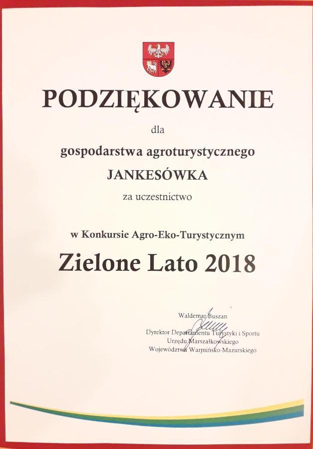Gospodarstwo Agroturystyczne Rowerowa Przystan "Jankesowka" Lidzbark Warminski Ngoại thất bức ảnh